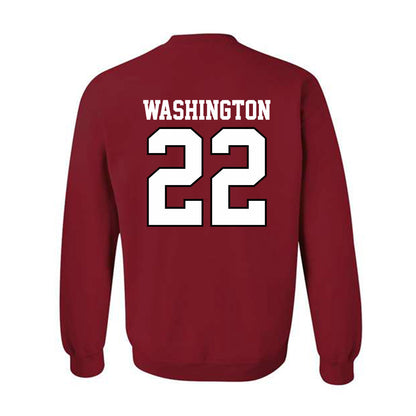 Oklahoma - NCAA Football : Trynae Washington - Classic Shersey Crewneck Sweatshirt-1
