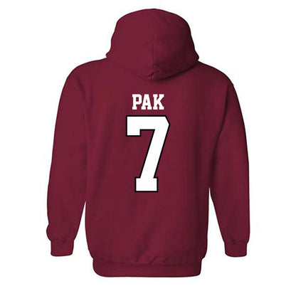 Oklahoma - NCAA Women's Soccer : Michelle Pak - Classic Shersey Hooded Sweatshirt