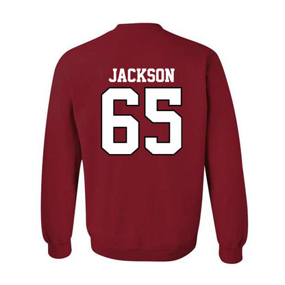Oklahoma - NCAA Football : Jayden Jackson - Classic Shersey Crewneck Sweatshirt-1