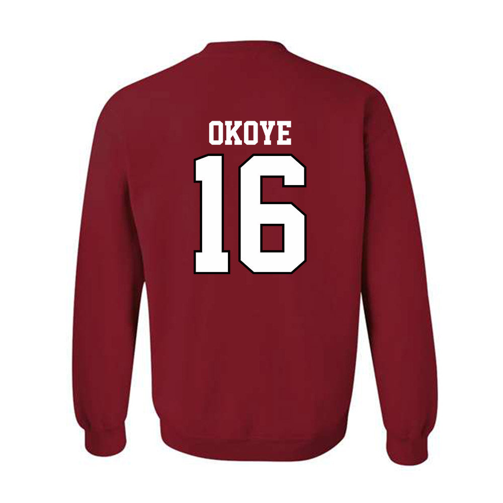 Oklahoma - NCAA Football : Danny Okoye - Classic Shersey Crewneck Sweatshirt-1