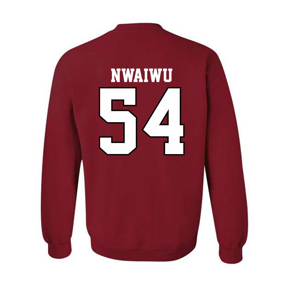 Oklahoma - NCAA Football : Febechi Nwaiwu - Classic Shersey Crewneck Sweatshirt-1