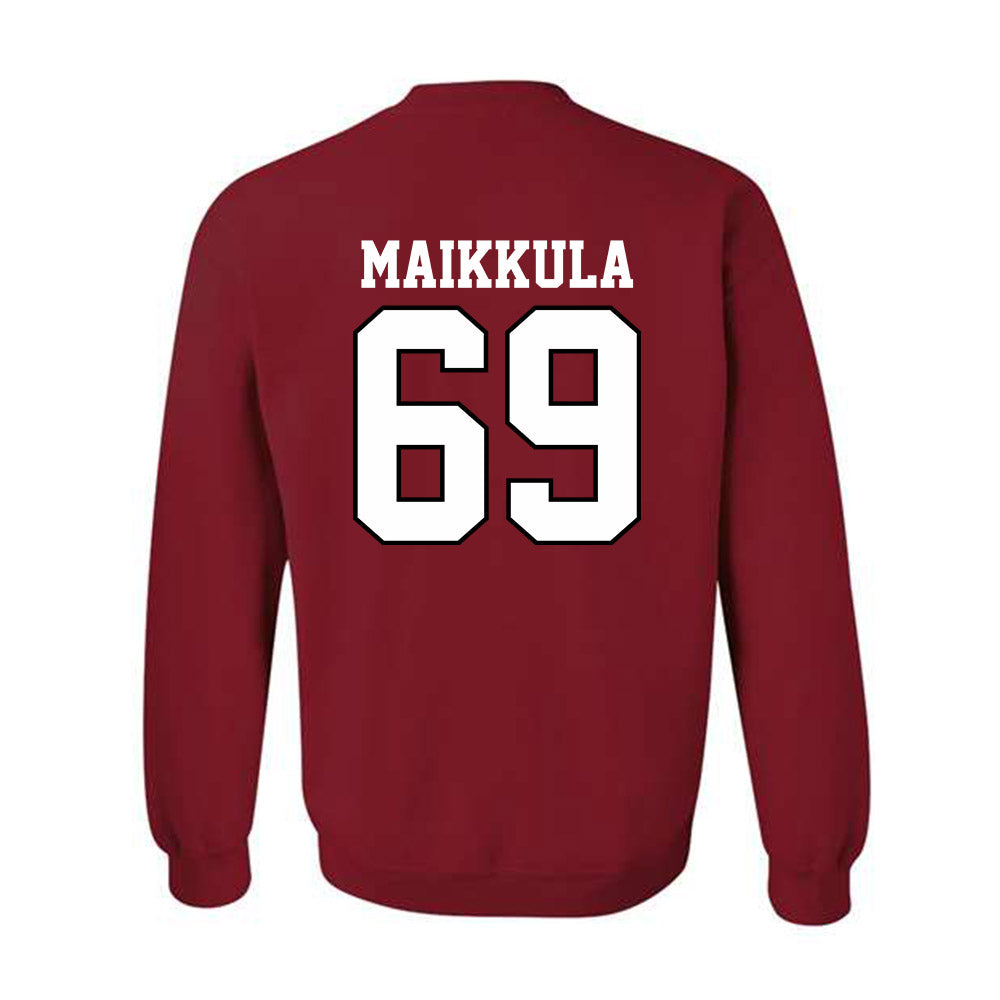 Oklahoma - NCAA Football : Jake Maikkula - Classic Shersey Crewneck Sweatshirt-1