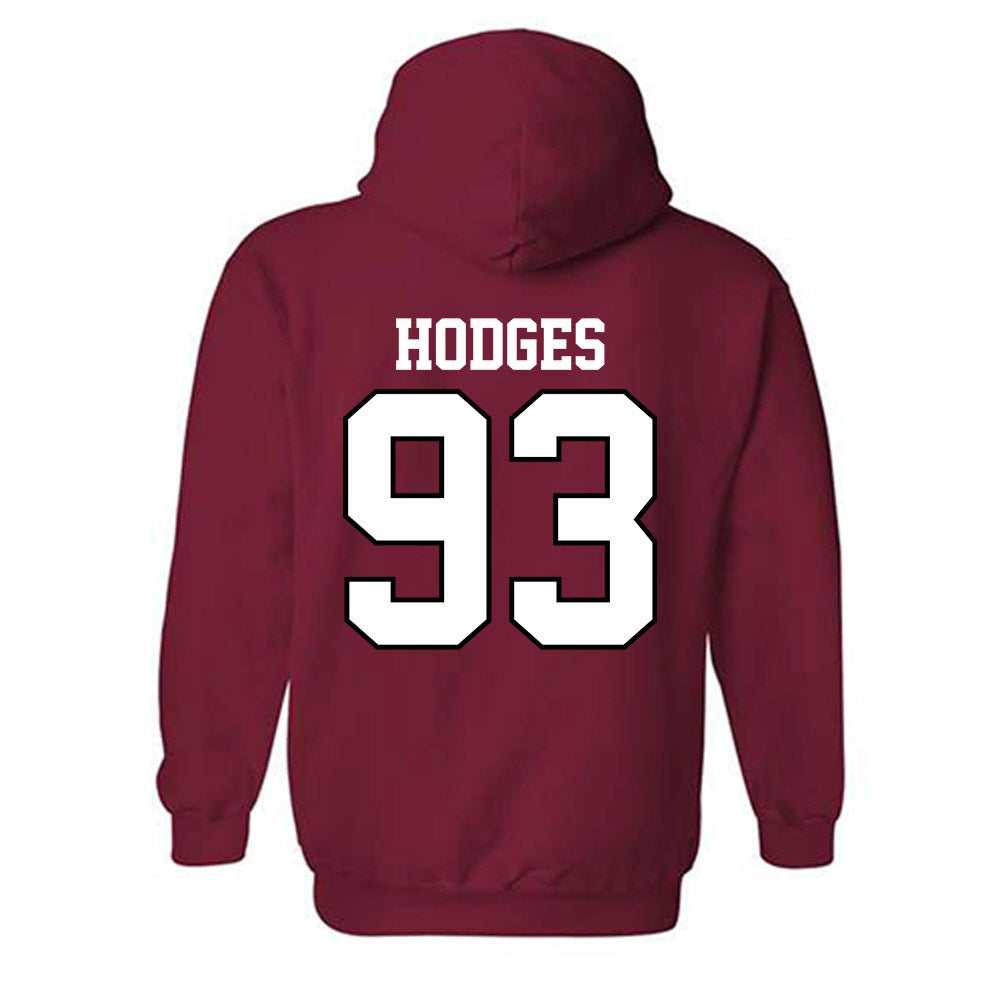 Oklahoma - NCAA Football : Ace Hodges - Classic Shersey Hooded Sweatshirt-1