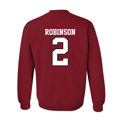 Oklahoma - NCAA Football : Omarion Robinson - Classic Shersey Crewneck Sweatshirt-1