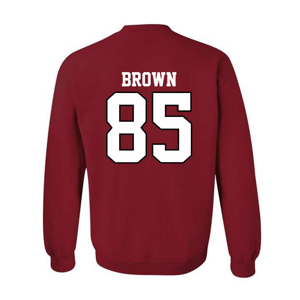 Oklahoma - NCAA Football : Trey Brown - Classic Shersey Crewneck Sweatshirt-1