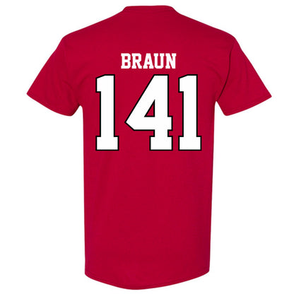 Oklahoma - NCAA Wrestling : Alex Braun - Classic Shersey T-Shirt-1