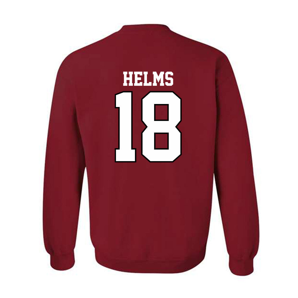 Oklahoma - NCAA Football : Kaden Helms - Classic Shersey Crewneck Sweatshirt-1