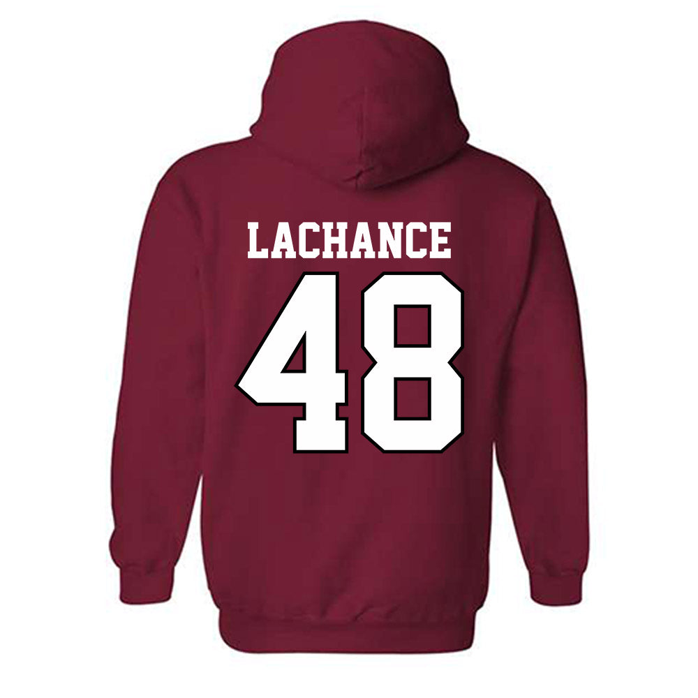 Oklahoma - NCAA Baseball : Deiten Lachance - Classic Shersey Hooded Sweatshirt-1