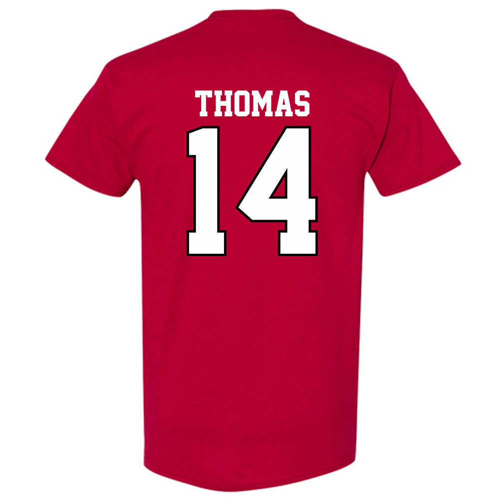 Oklahoma - NCAA Football : Elijah Thomas - Classic Shersey T-Shirt-1