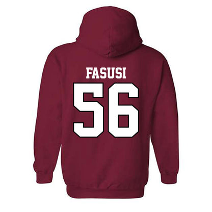 Oklahoma - NCAA Football : Michael Fasusi - Classic Shersey Hooded Sweatshirt-1