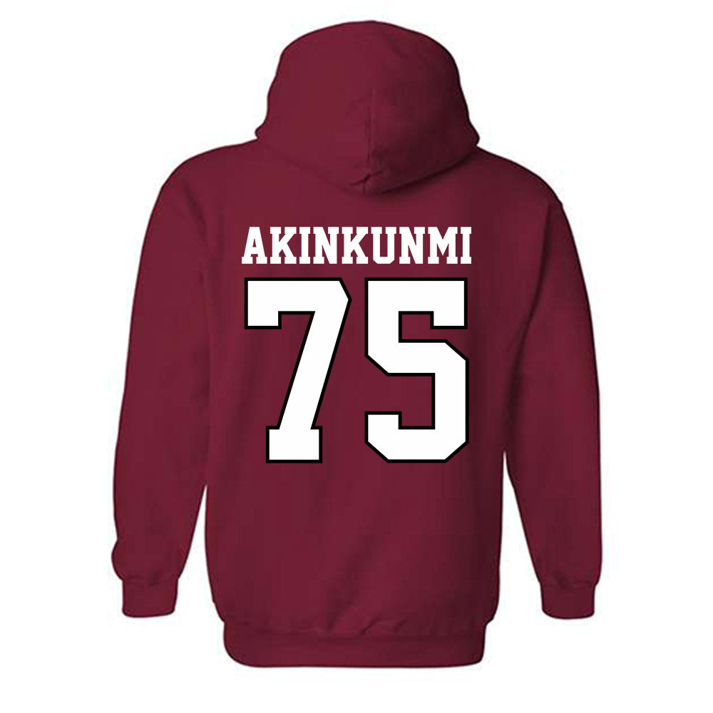 Oklahoma - NCAA Football : Daniel Akinkunmi - Classic Shersey Hooded Sweatshirt-1