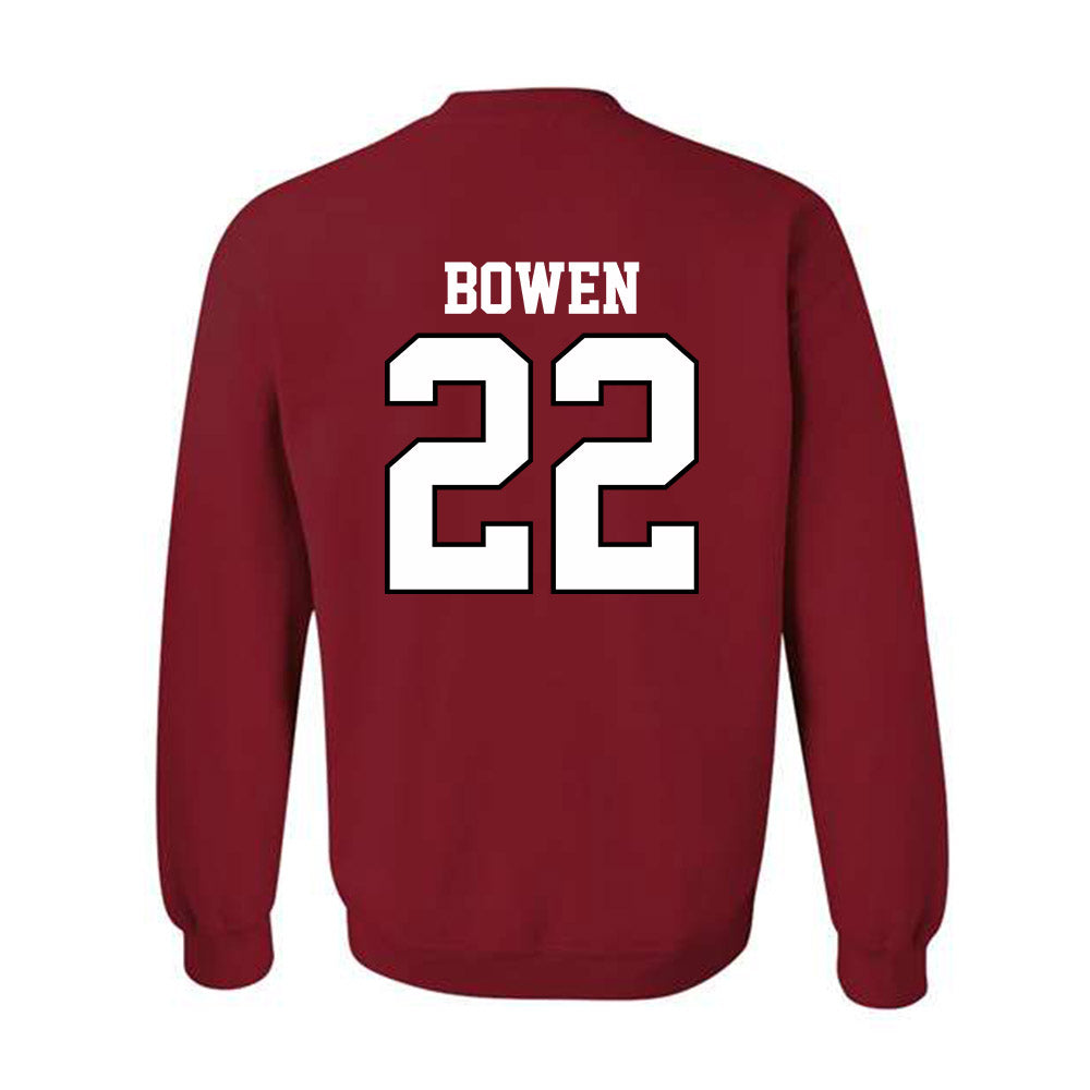 Oklahoma - NCAA Football : Peyton Bowen - Classic Shersey Crewneck Sweatshirt-1