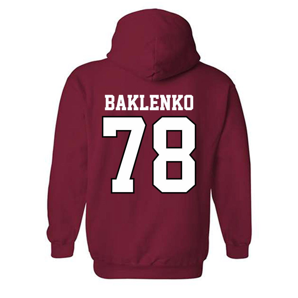 Oklahoma - NCAA Football : Luke Baklenko - Classic Shersey Hooded Sweatshirt-1