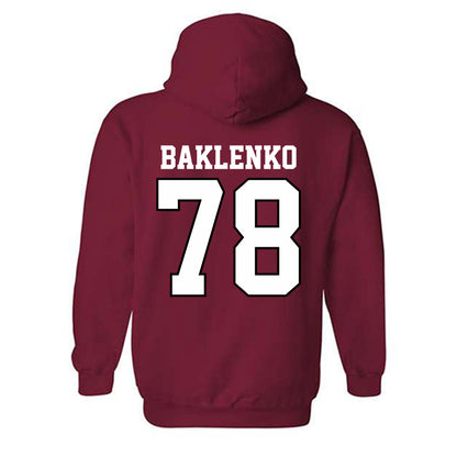 Oklahoma - NCAA Football : Luke Baklenko - Classic Shersey Hooded Sweatshirt-1