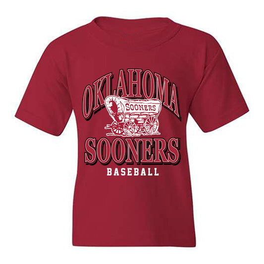 Oklahoma - NCAA Baseball : Myles Davis - Classic Shersey Youth T-Shirt-0