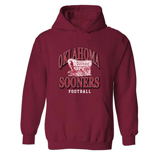 Oklahoma - NCAA Football : Kenny Ozowalu - Classic Shersey Hooded Sweatshirt-0