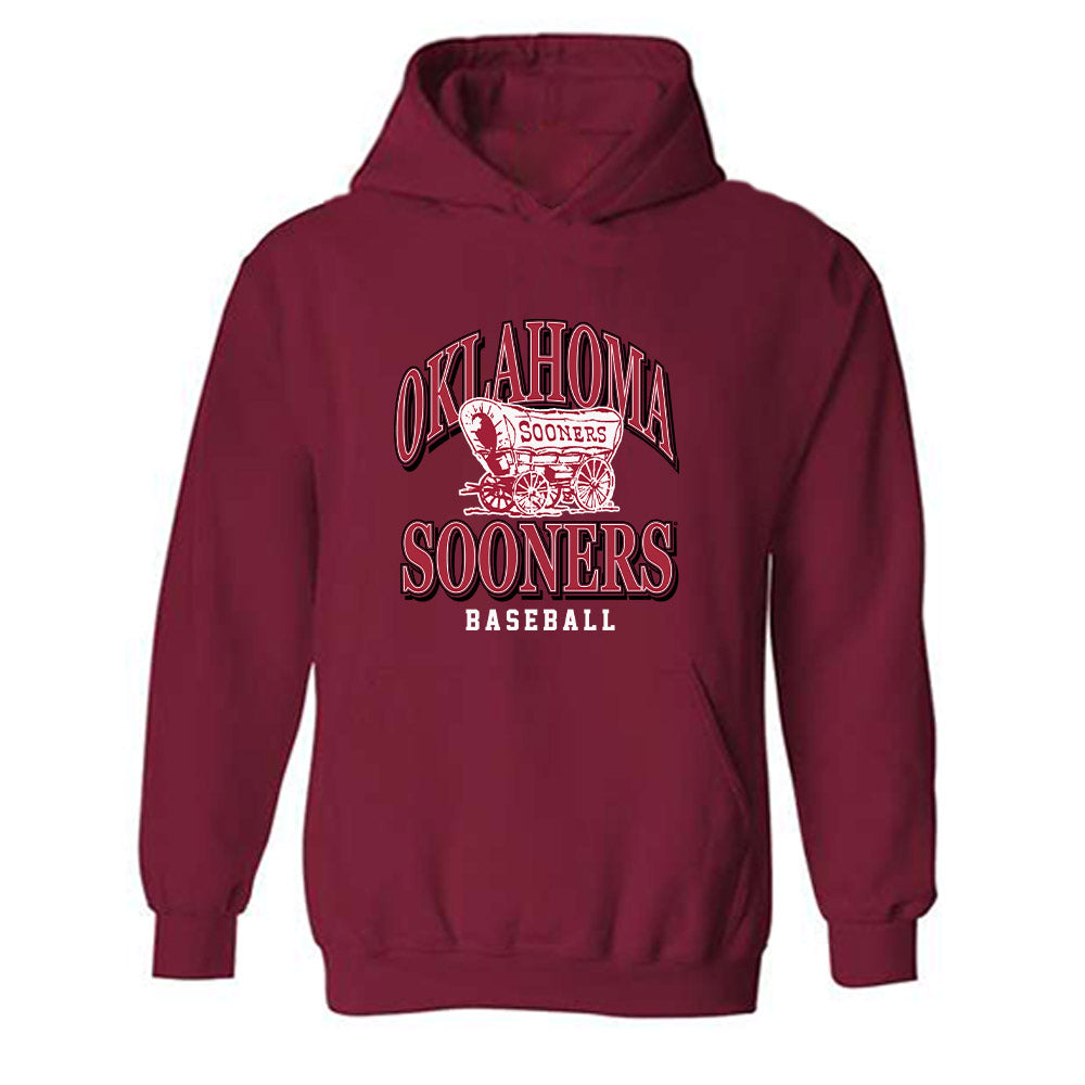 Oklahoma - NCAA Baseball : Myles Davis - Classic Shersey Hooded Sweatshirt-0