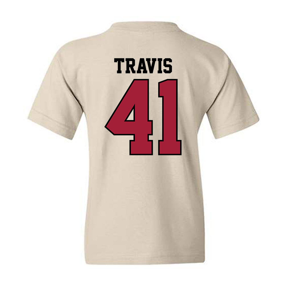 Oklahoma - NCAA Football : Barrett Travis - Classic Shersey Youth T-Shirt-1
