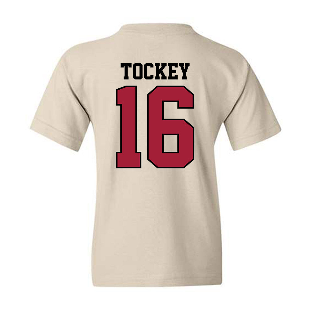 Oklahoma - NCAA Baseball : Dayton Tockey - Classic Shersey Youth T-Shirt-1