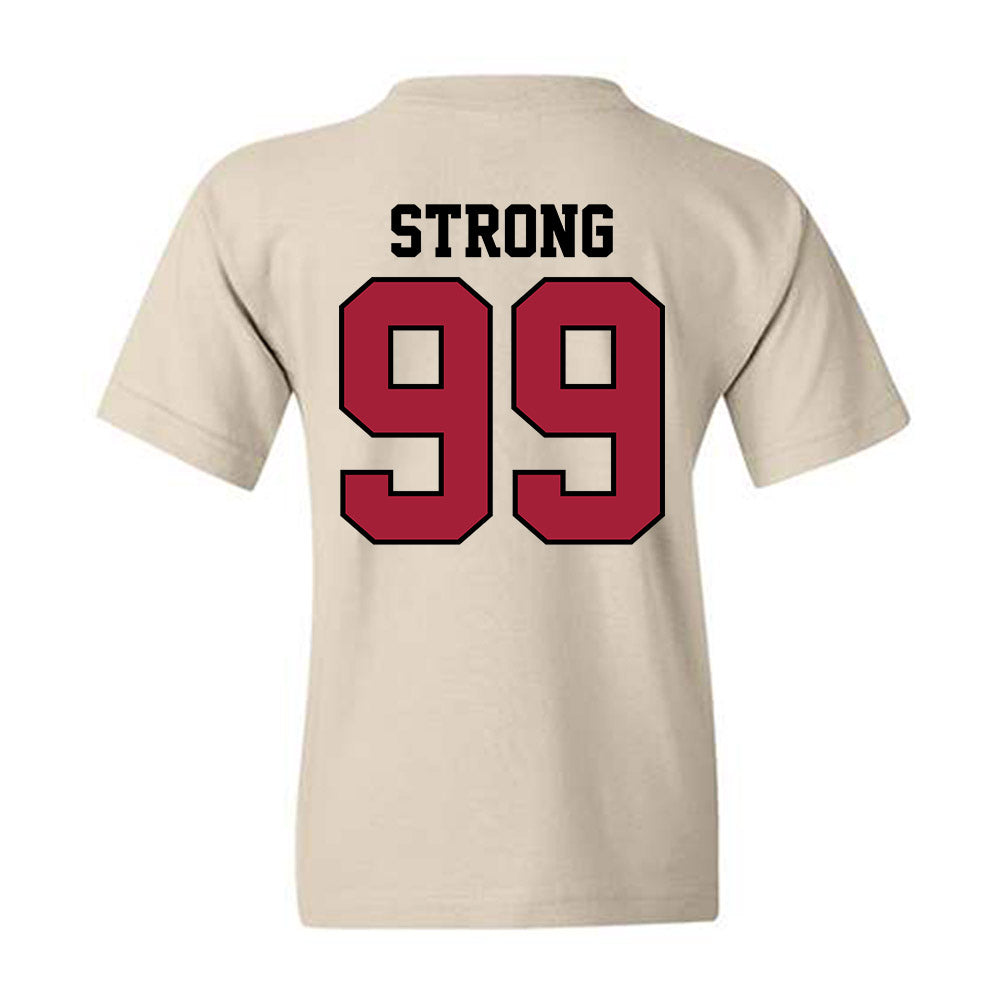 Oklahoma - NCAA Football : Markus Strong - Classic Shersey Youth T-Shirt-1