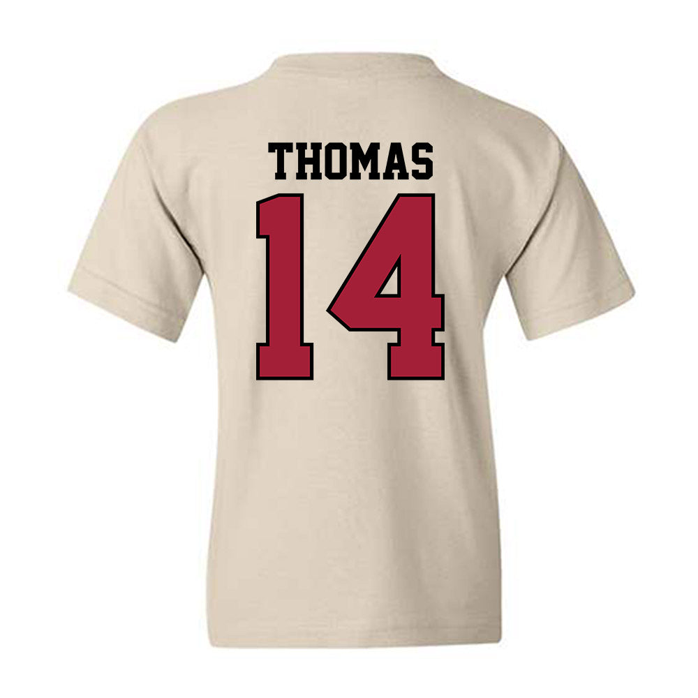Oklahoma - NCAA Football : Elijah Thomas - Classic Shersey Youth T-Shirt-1