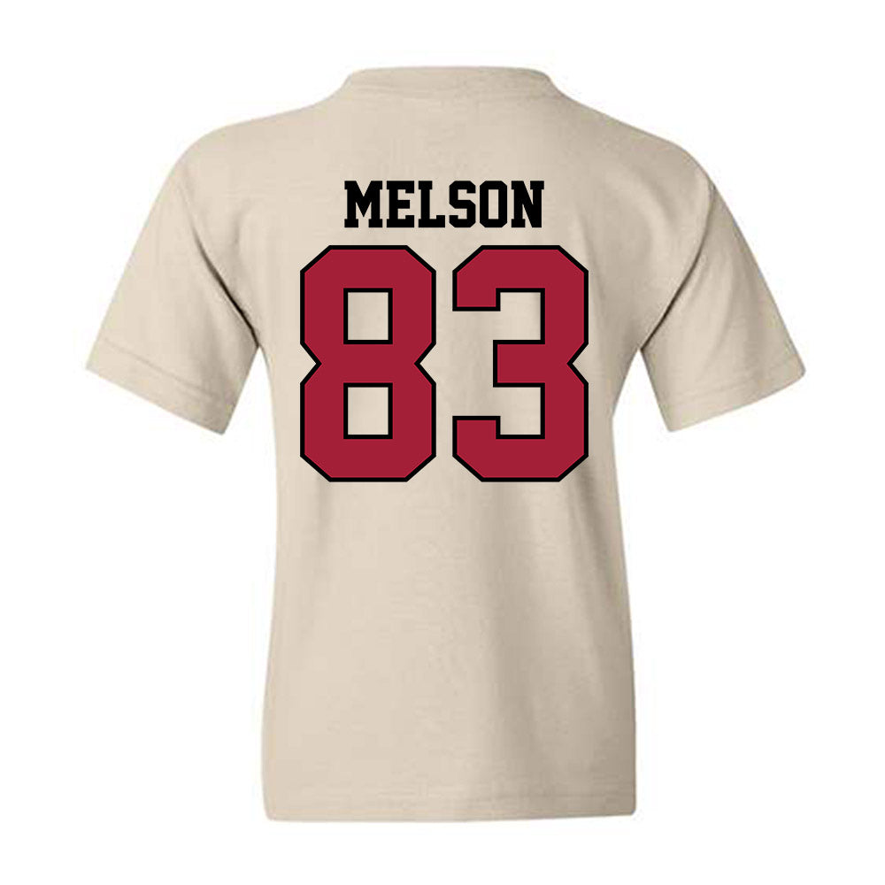 Oklahoma - NCAA Football : Major Melson - Classic Shersey Youth T-Shirt-1