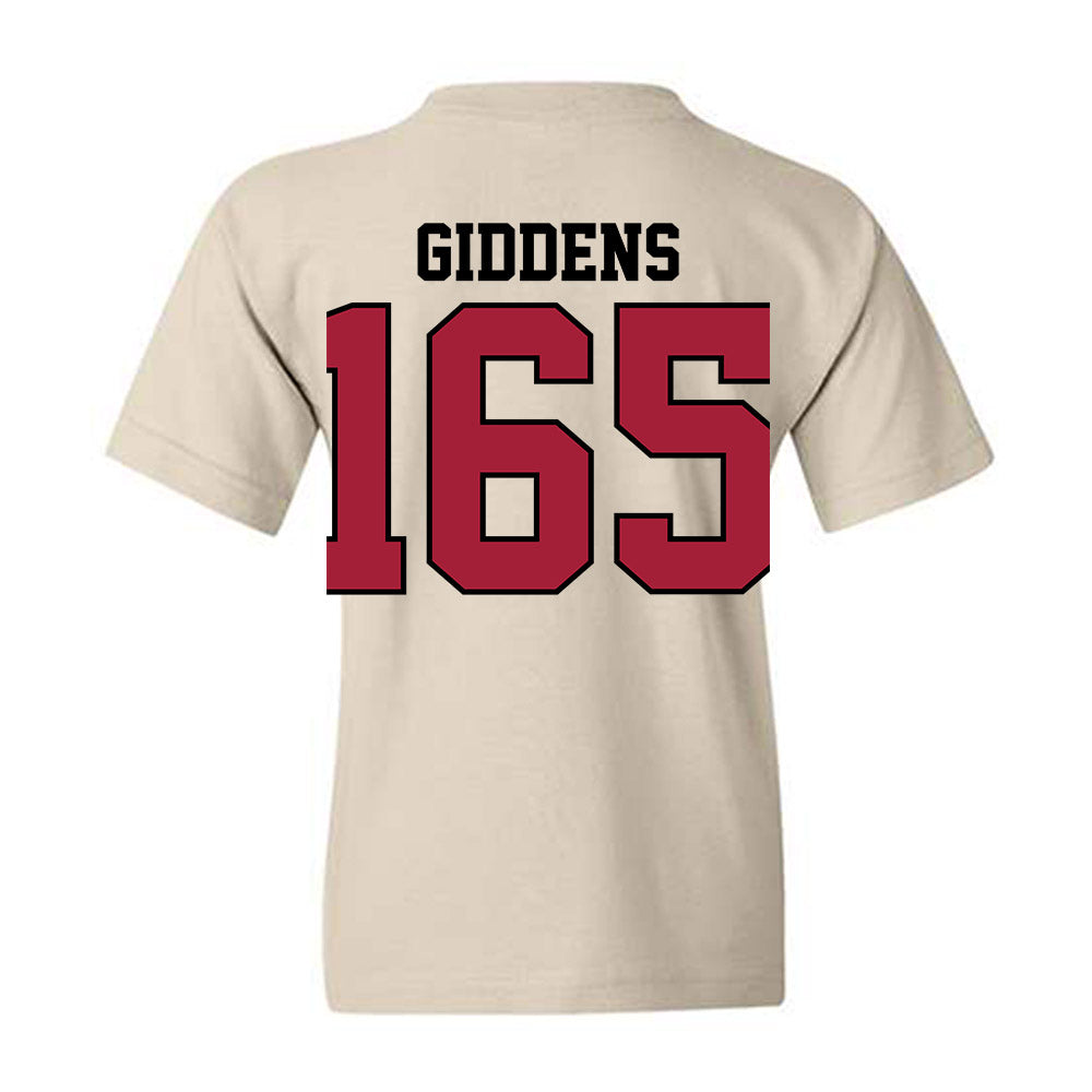 Oklahoma - NCAA Wrestling : Clay Giddens - Classic Shersey Youth T-Shirt-1