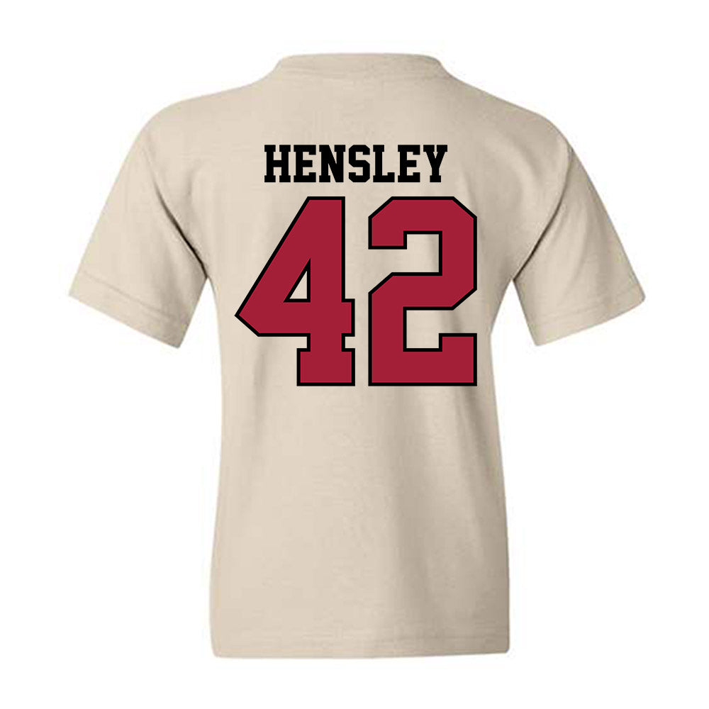 Oklahoma - NCAA Baseball : Reid Hensley - Classic Shersey Youth T-Shirt-1