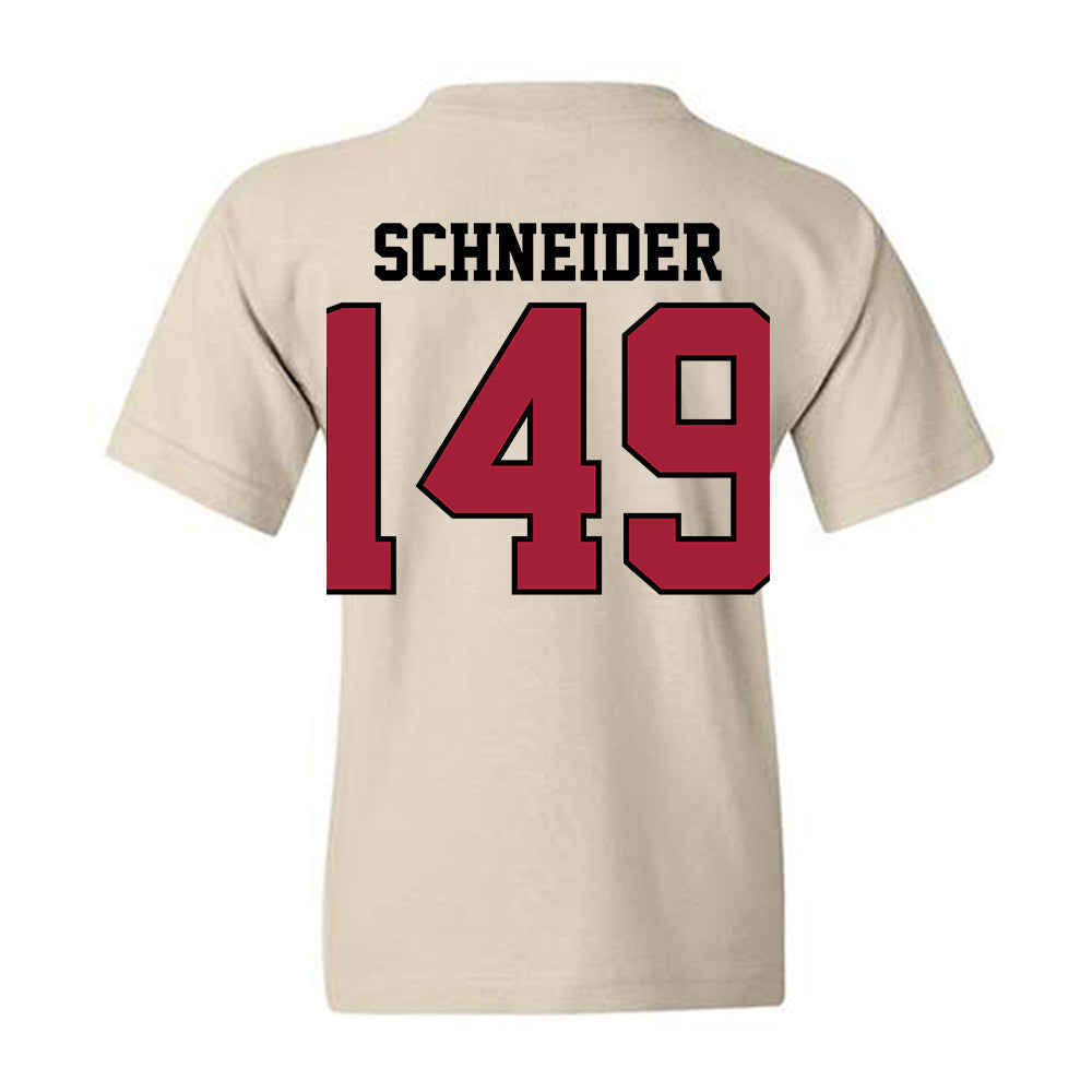 Oklahoma - NCAA Wrestling : Layton Schneider - Classic Shersey Youth T-Shirt-1