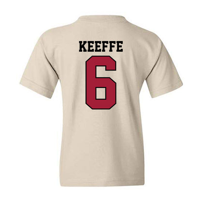 Oklahoma - NCAA Men's Basketball : Finley Keeffe - Classic Shersey Youth T-Shirt-1