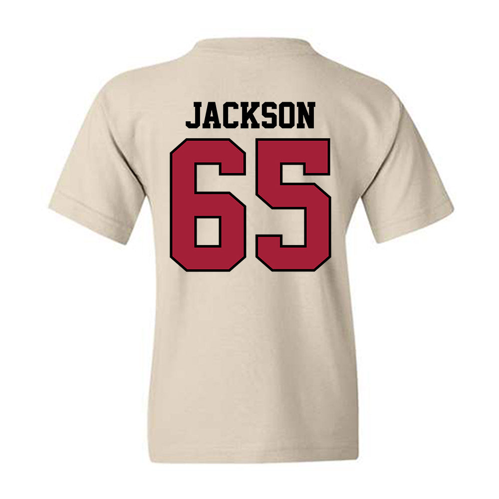 Oklahoma - NCAA Football : Jayden Jackson - Classic Shersey Youth T-Shirt-1