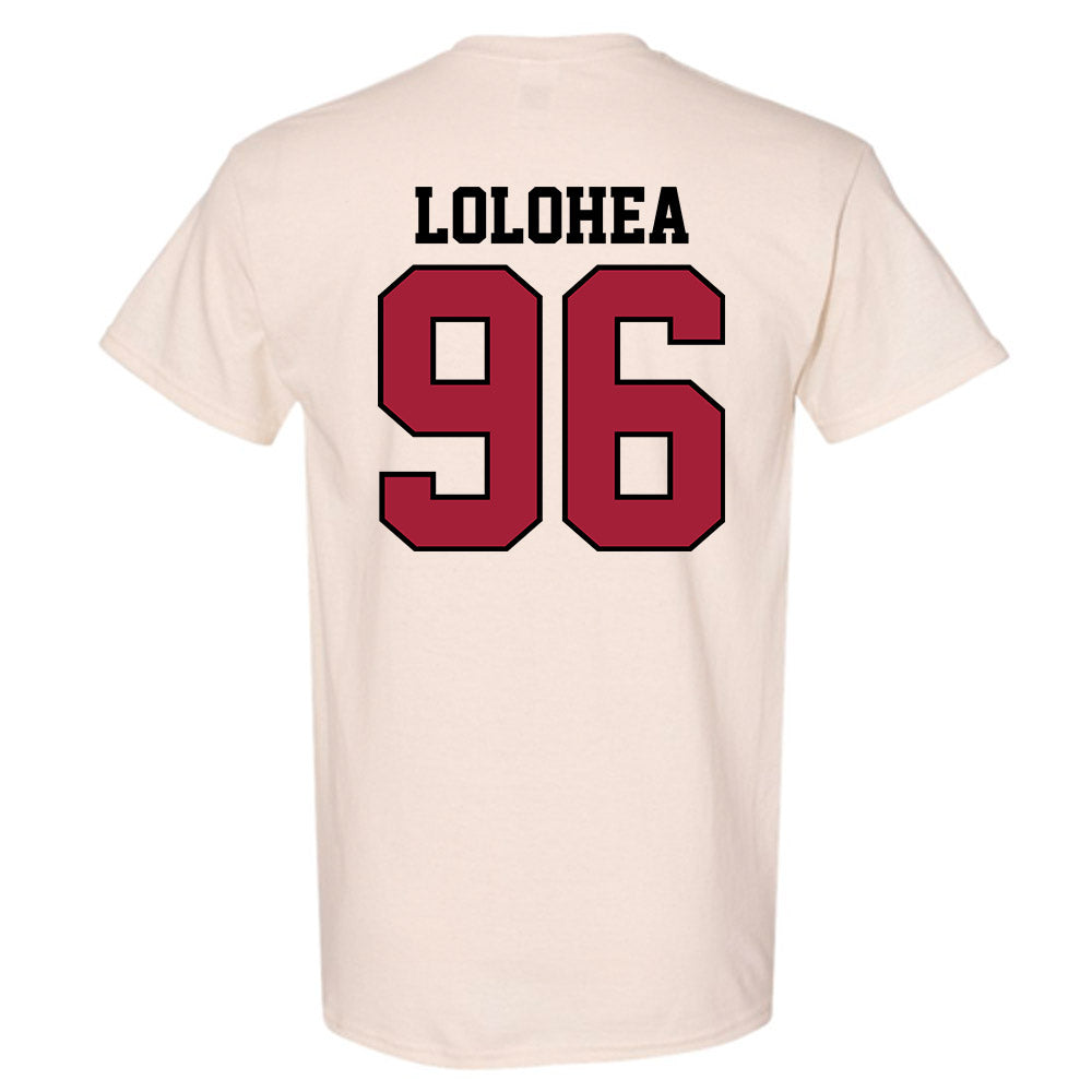Oklahoma - NCAA Football : Siolaa Lolohea - Classic Shersey T-Shirt-1