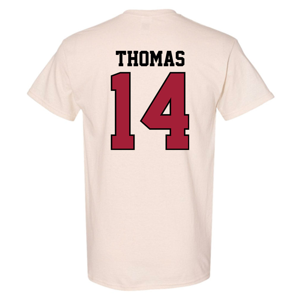 Oklahoma - NCAA Football : Elijah Thomas - Classic Shersey T-Shirt-1