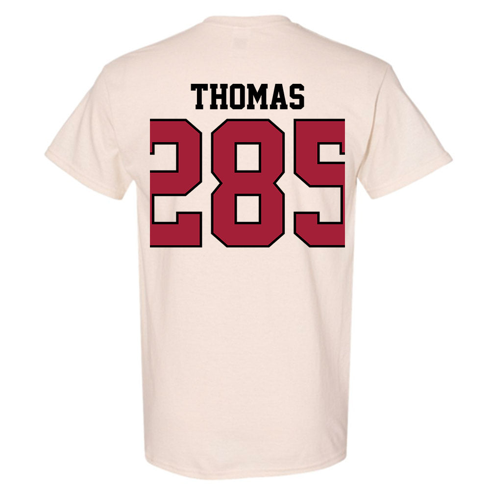 Oklahoma - NCAA Wrestling : Ricky Thomas - Classic Shersey T-Shirt-1