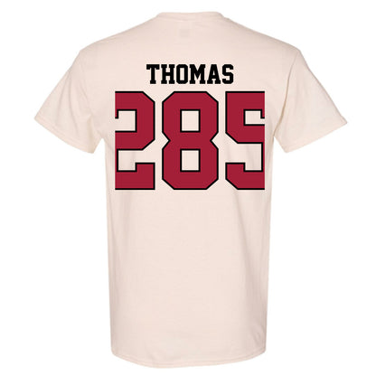 Oklahoma - NCAA Wrestling : Ricky Thomas - Classic Shersey T-Shirt-1
