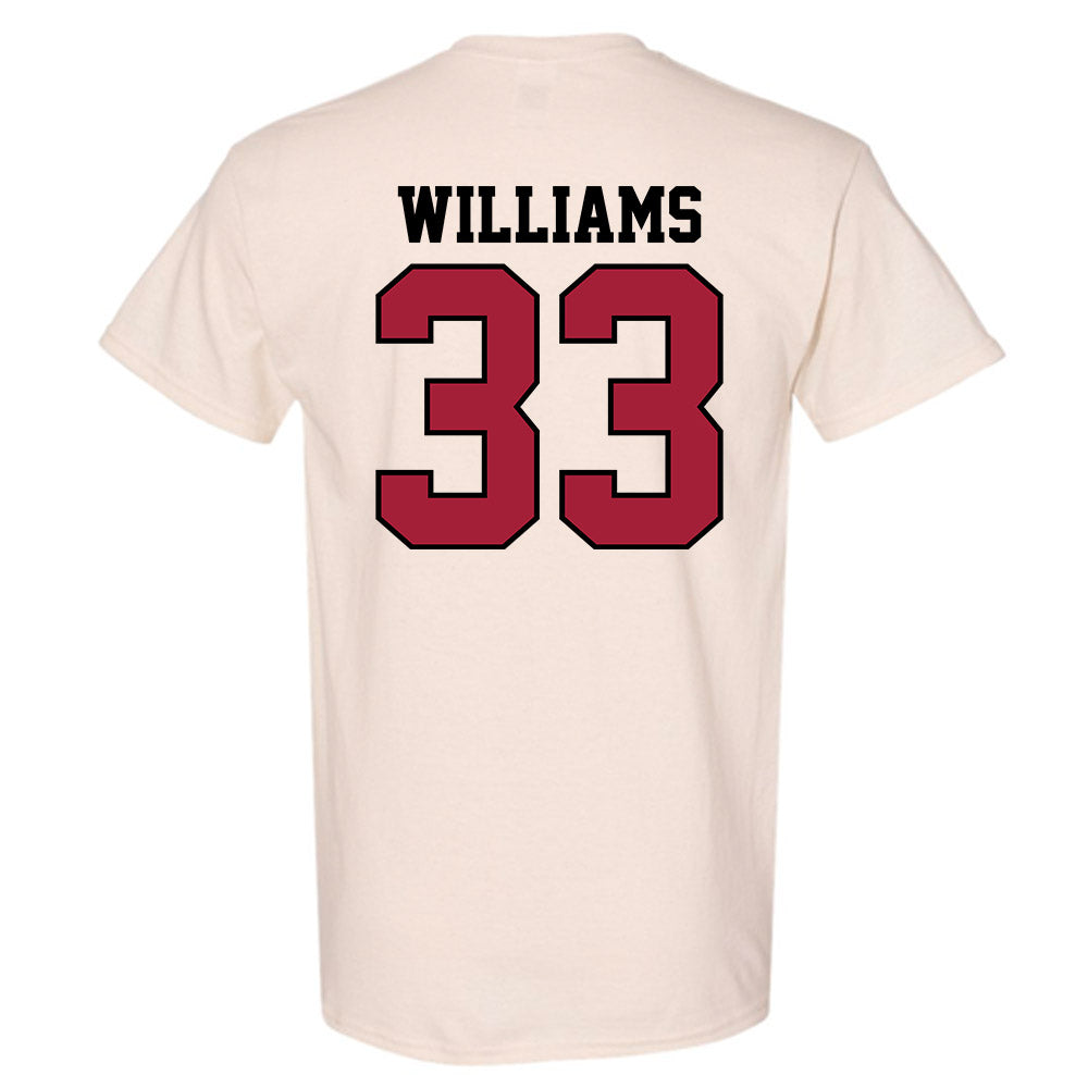 Oklahoma - NCAA Baseball : Isaac Williams - Classic Shersey T-Shirt-1