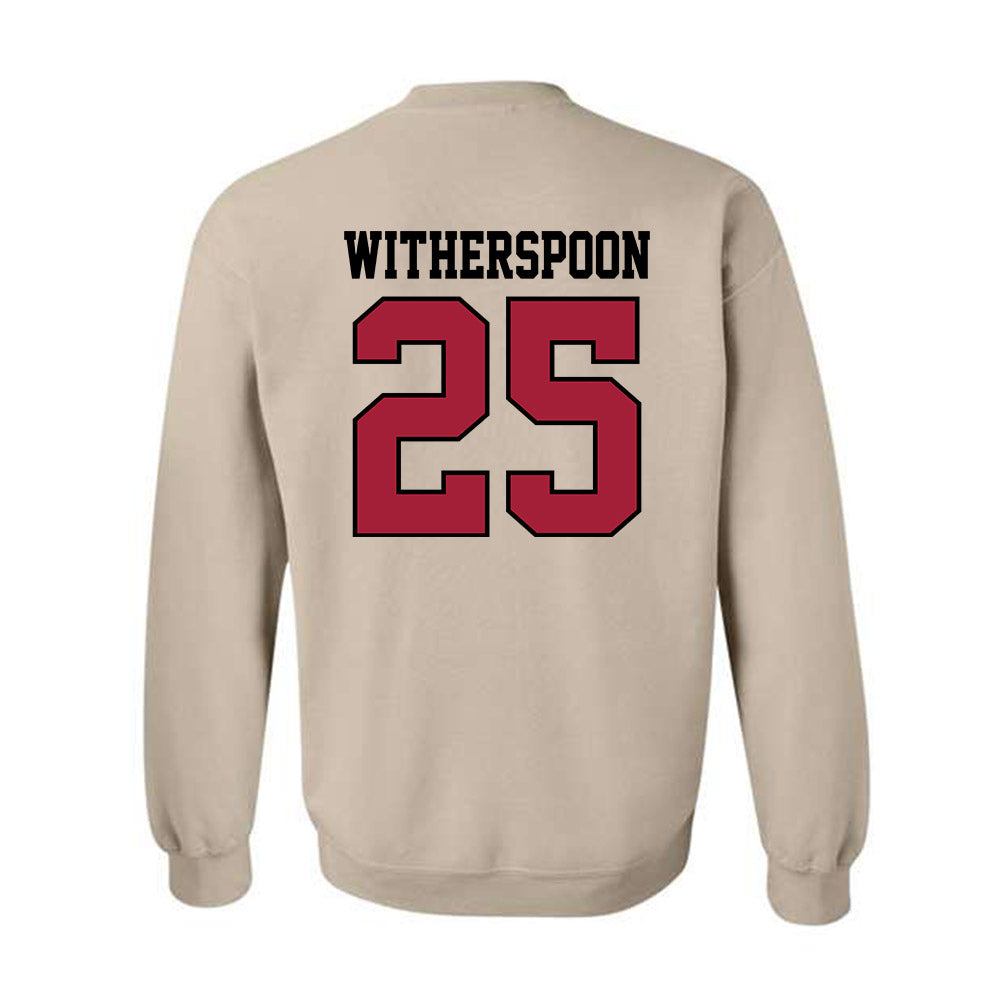 Oklahoma - NCAA Baseball : Malachi Witherspoon - Crewneck Sweatshirt Classic Shersey