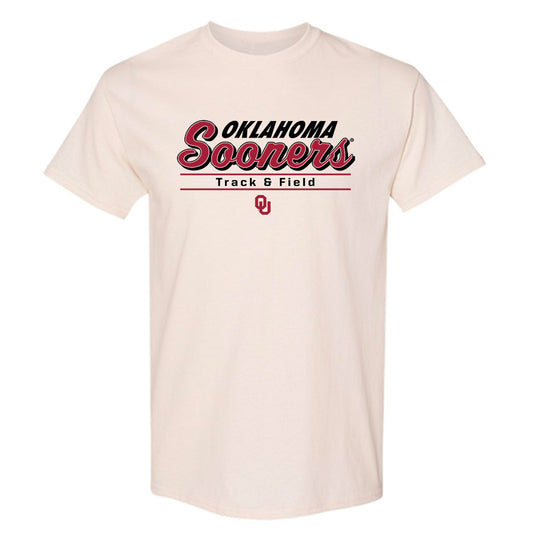 Oklahoma - NCAA Men's Track & Field : Connor Jones - Classic Shersey T-Shirt-0