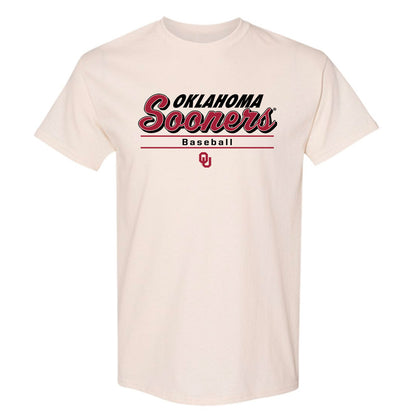 Oklahoma - NCAA Baseball : Myles Davis - Classic Shersey T-Shirt-0