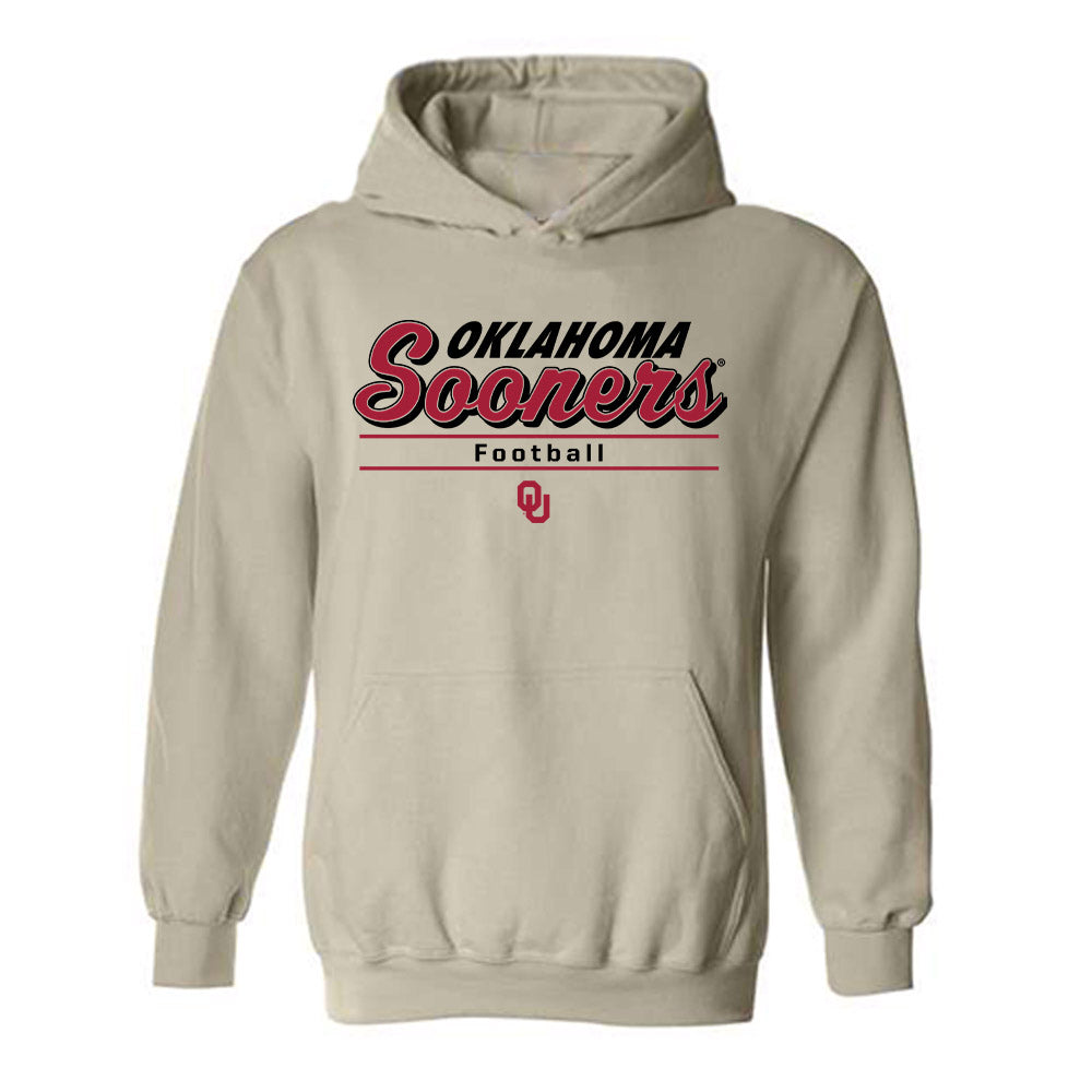 Oklahoma - NCAA Football : Casen Calmus - Classic Shersey Hooded Sweatshirt