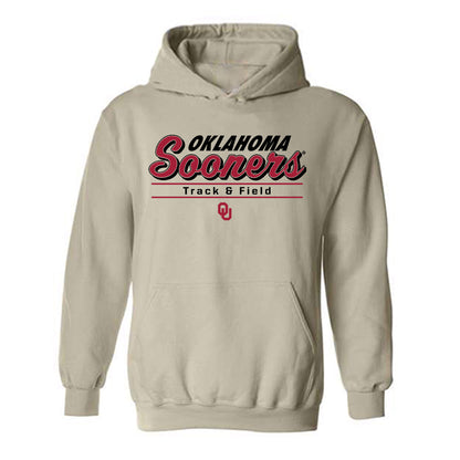 Oklahoma - NCAA Men's Track & Field (Outdoor) : Bj Green - Hooded Sweatshirt Classic Shersey