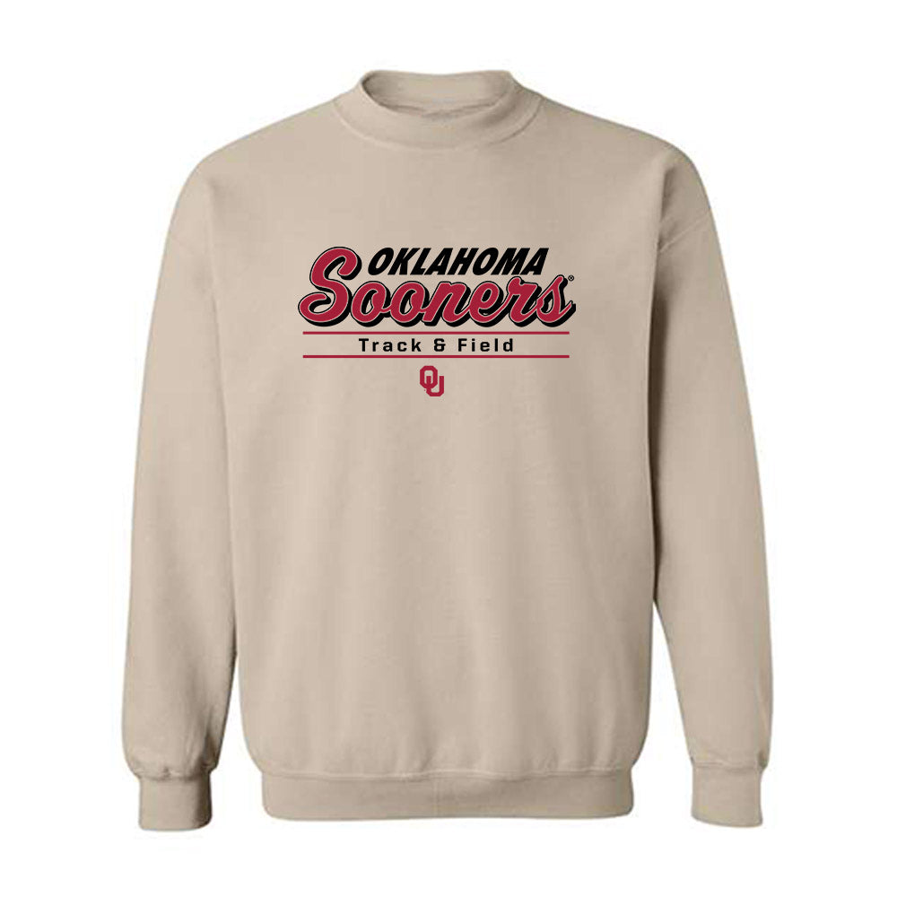 Oklahoma - NCAA Men's Track & Field (Outdoor) : Bj Green - Crewneck Sweatshirt Classic Shersey