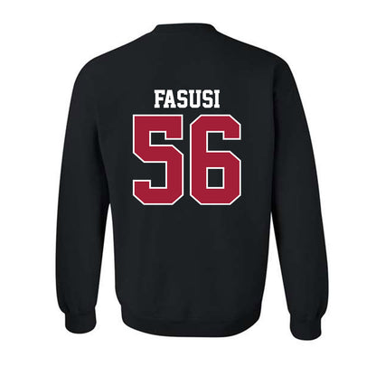 Oklahoma - NCAA Football : Michael Fasusi - Classic Shersey Crewneck Sweatshirt-1