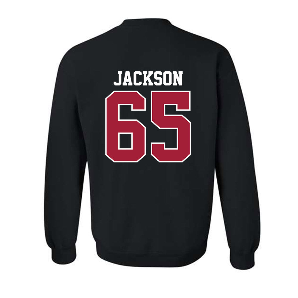 Oklahoma - NCAA Football : Jayden Jackson - Classic Shersey Crewneck Sweatshirt-1