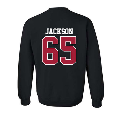 Oklahoma - NCAA Football : Jayden Jackson - Classic Shersey Crewneck Sweatshirt-1
