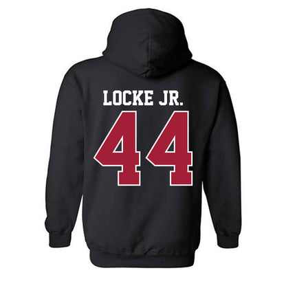 Oklahoma - NCAA Football : John Locke Jr. - Classic Shersey Hooded Sweatshirt-1