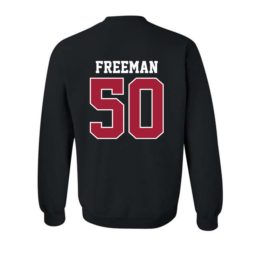 Oklahoma - NCAA Football : Seth Freeman - Classic Shersey Crewneck Sweatshirt-1