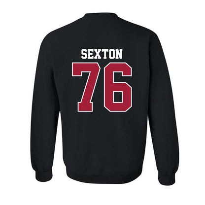 Oklahoma - NCAA Football : Jacob Sexton - Classic Shersey Crewneck Sweatshirt-1