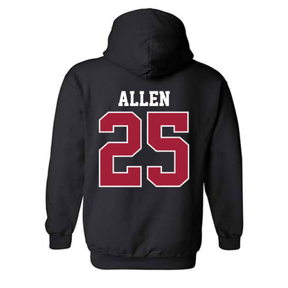 Oklahoma - NCAA Women's Basketball : Landry Allen - Classic Shersey Hooded Sweatshirt-1