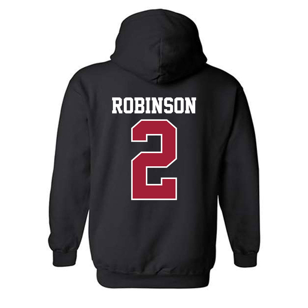Oklahoma - NCAA Football : Omarion Robinson - Classic Shersey Hooded Sweatshirt-1